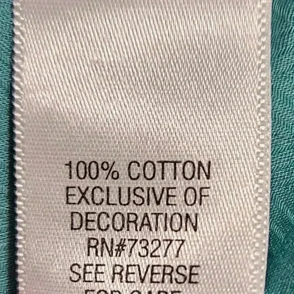 Dana Buchman Turquoise Tunic Bohemian Embroidered Top Sz M - Picture 5 of 8